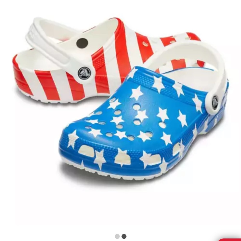 Classic American Flag Croc